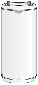 Nibe Heizungspufferspeicher Ukv 40 Wand Hxd 540x450mm,verkleid.stahlblech Lack. - 88470