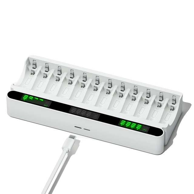 Wiederaufladbare Akkus, 3000 Mah Kapazität, Schnellladefunktion, Nur Ladegerät