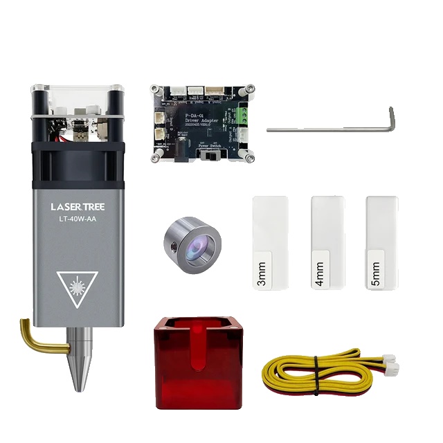 Laserkopf, Hochpräzisionsschneiden, Geeignet Für Verschiedene Materialien, 12 V, Lt-40w-aa