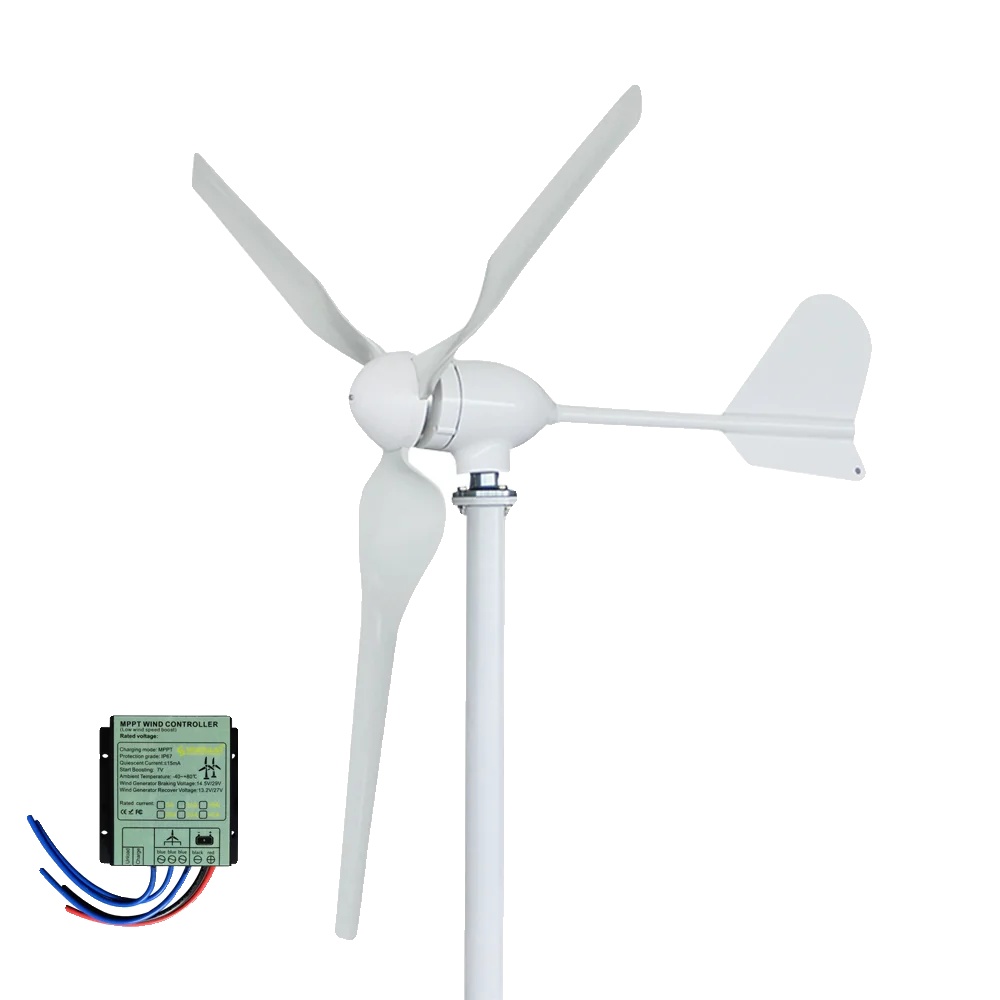 Windkraftgenerator, Leiser Betrieb, Einfache Installation, Mit Mppt-regler, 3000 W, 12 V