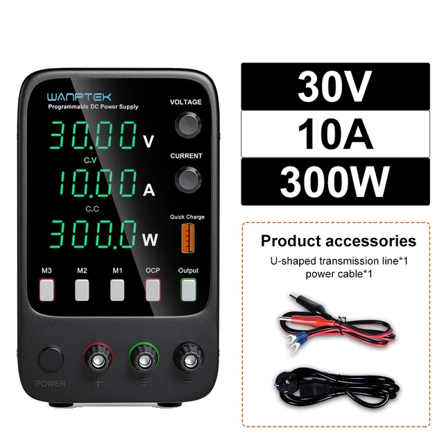 Gleichstromnetzteil, Programmierbarer Ausgang, Sicherer Betrieb, Aps3010h 30v 10a