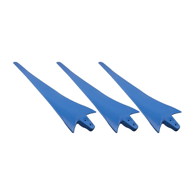 Windkraftanlagenflügel, Hochwertige Konstruktion, Effiziente Energieerzeugung, 3 Blaue Windflügel