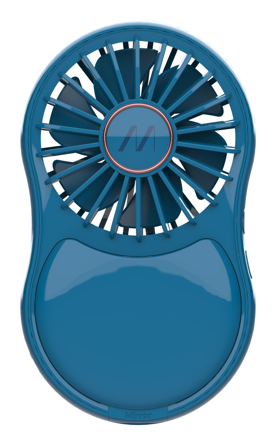Muitomas Mirrorfanbl Handzerstäuber/ventilator Blau Handventilator