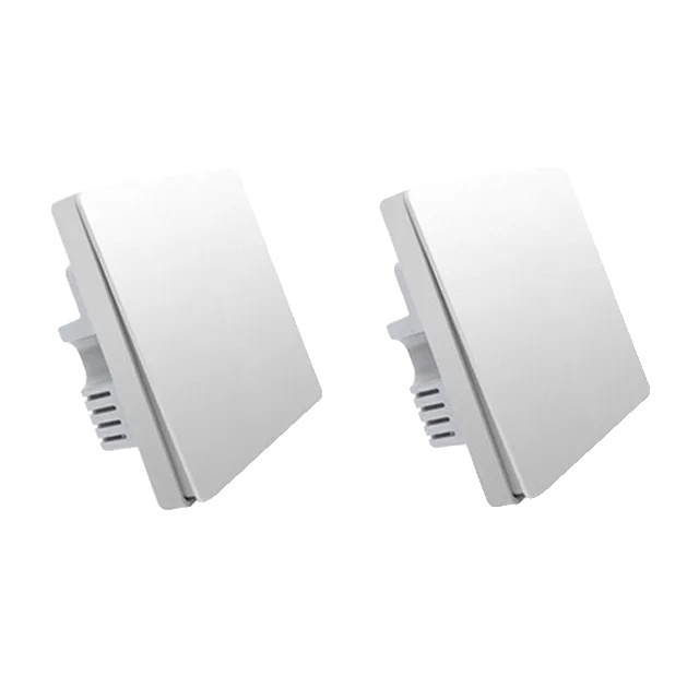Intelligenter Schalter, Zigbee-technologie, Fernbedienung, Kein Neutralleiter 1x2