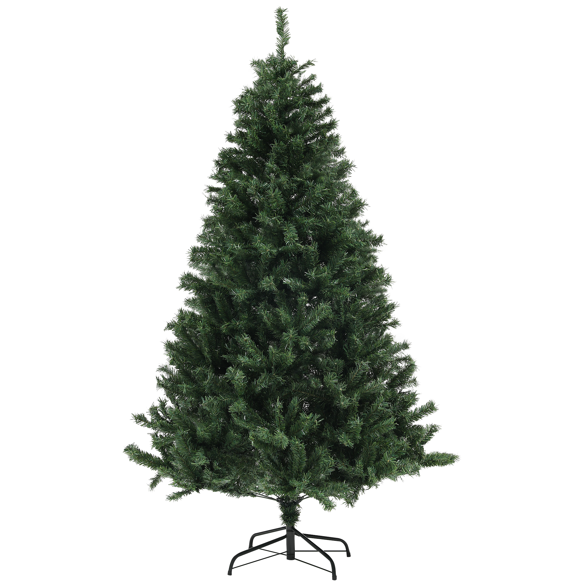 Künstlicher Weihnachtsbaum, 180 Cm, 1000 Zweige, Automatischer Öffnungsmechanismus, Stahlständer, Grün