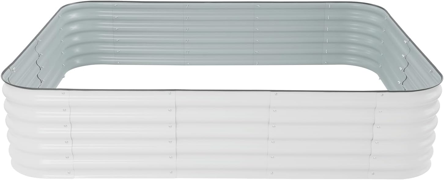 Hochbeet-bausatz Aus Stahl – Hochbeet Für Den Balkon – Für Gemüse Und Blumen – 285 X 60 X 43 Cm