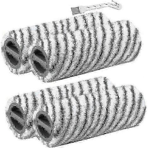 Set Mit 4 Walzenbürsten Für Steine, Kompatibel Mit Den Akku-bodenreinigern Kärcher Fc7, Fc7 Premium, Fc5, Fc5 Premium Und Fc3.