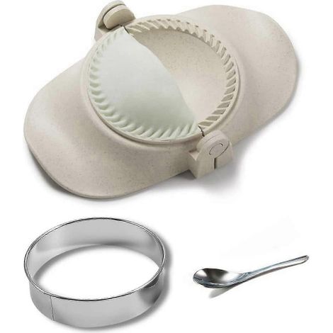 Extragroße 15 Cm Empanada-presse, Ravioli-form Für Pierogis, Pastelitos, Calzone, Manuelles Teigschneider-set