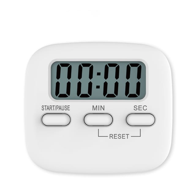 Leichter Kunststoff-arbeitstimer, Einzigartiger Küchentimer, Praktische Geräuschreduzierung