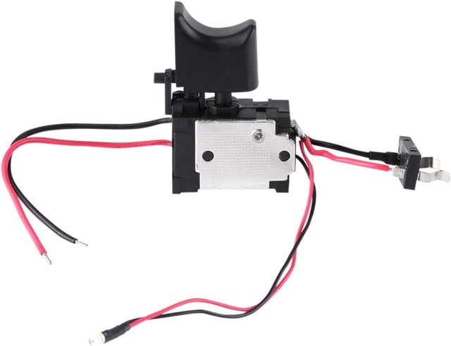 Auslöseschalter für die Drehzahlregelung des Akku-Bohrschraubers, 7,2 V-24 v Lithiumbatterie, Auslöseschalter für die Drehzahlregelung des