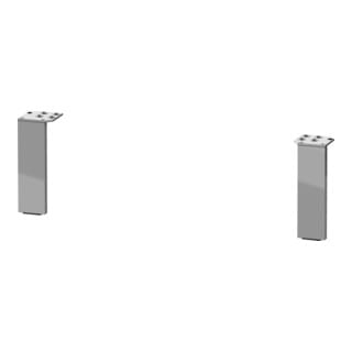 Duravit - Universal Sockelfuss, chrom, 2 Stück, 44x65 mm,