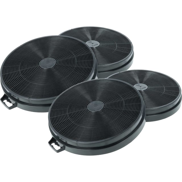 4x Aktivkohlefilter kompatibel mit Balay 3BD 774 np/ 02, 3BD 774 np/ 03, 3BD 774 np, 3BD 774 np/ 01 Dunstabzugshaube - 20,2 cm - Vhbw