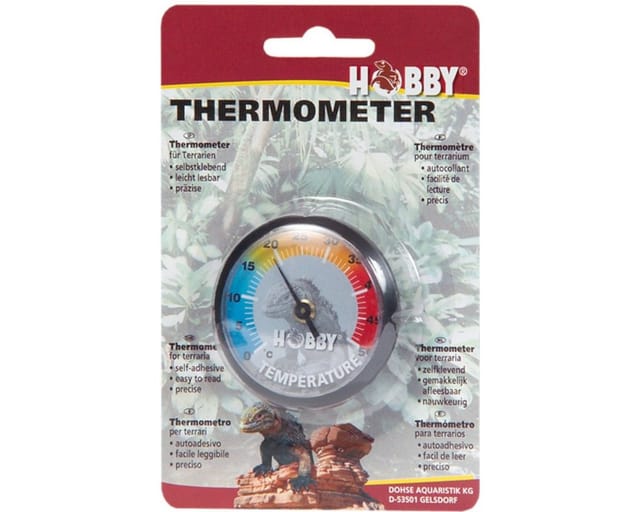 Hobby Analoges Thermometer für Terrarien - (AT1)