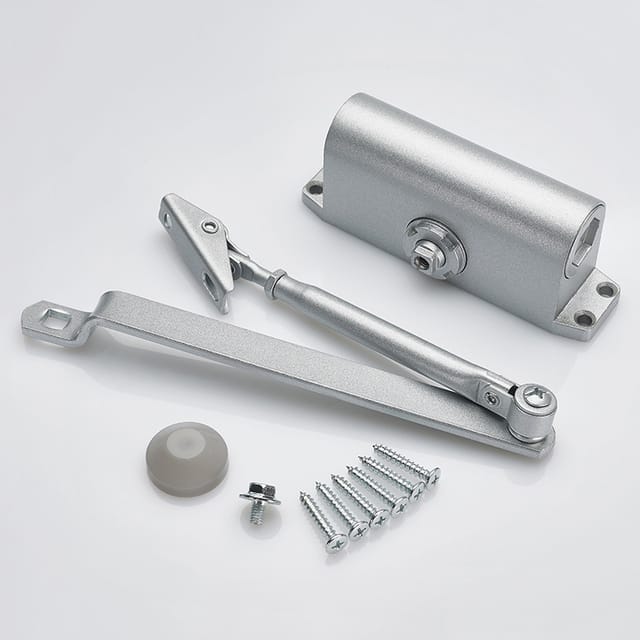 Vtizikl Ferme-porte Hydraulique Automatique, (45-65kg) Réglable Groom Fermeture Porte, Ferme Porte Automatique Ideal