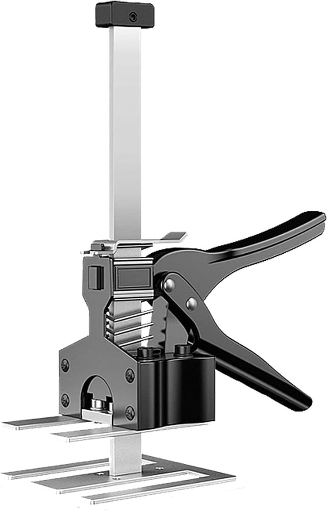 Vtizikl Cric à outils à main robuste - Pour panneau de porte de maison, céramique, placard- Dimensions : 10,5 x 9,6 x 29 cm