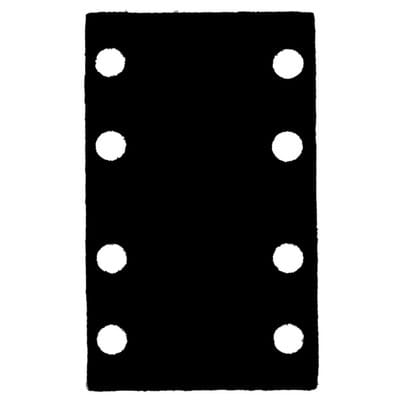 Zwischenlage Pad Saver 80x133mm 2 St. Bosch Accessories 2608000813