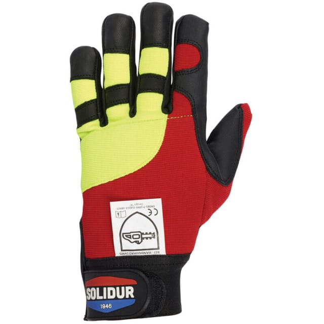 Holzfällerhandschuhe beidhändiger Schutz infinity T09 Solidur GA04-9