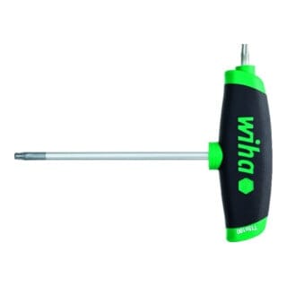 Stiftschlüssel mit Quergriff ComfortGrip torx® mit Seitenabtrieb mattverchromt T30 (45451) - Wiha