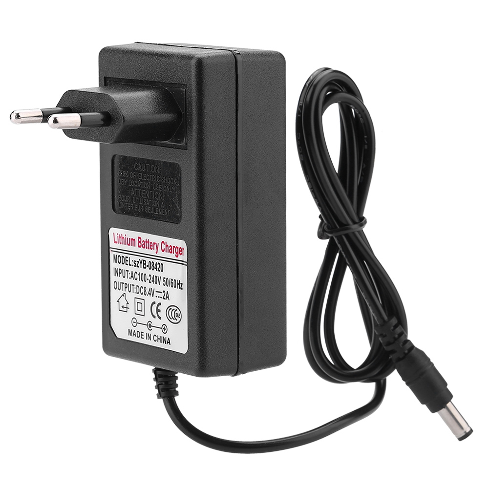 8,4 V 2 A Lithium-ionen-akku-ladegerät, Ersatz-netzteil Für Spielzeugauto-balance