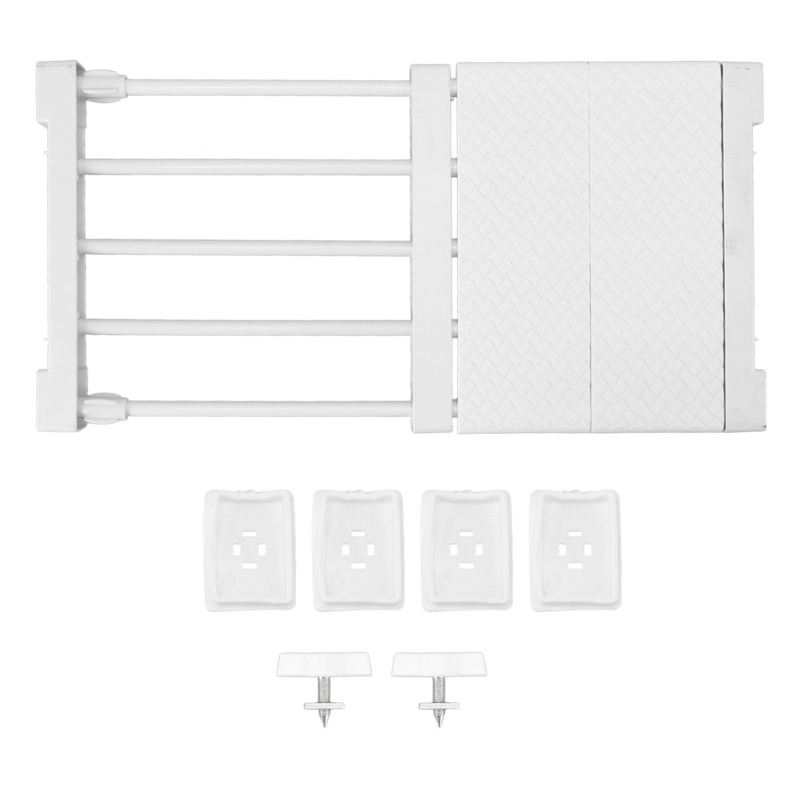 Spannungsregal, Verstellbarer Schrankteiler, 24 Cm Breite, Aufbewahrungsregal Für Schrank, Kleiderschrank, 30–40 Cm