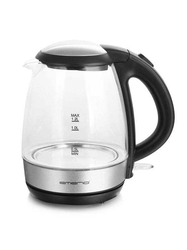 Wasserkocher 1.2L Glas BPA-f - Emerio