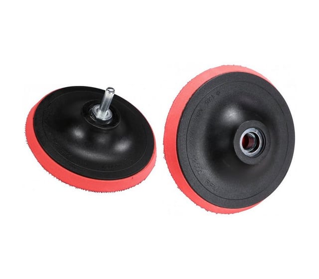 2er Set Klett Schleifteller 125mm für Winkelschleifer Bohrmaschine M14 Aufnahme Adapter