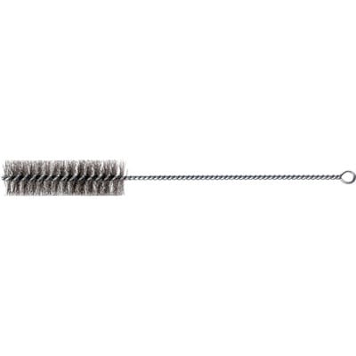 Lessmann Zylinderbürste mit Öse 5 x100/300mm, Stahldraht gewellt