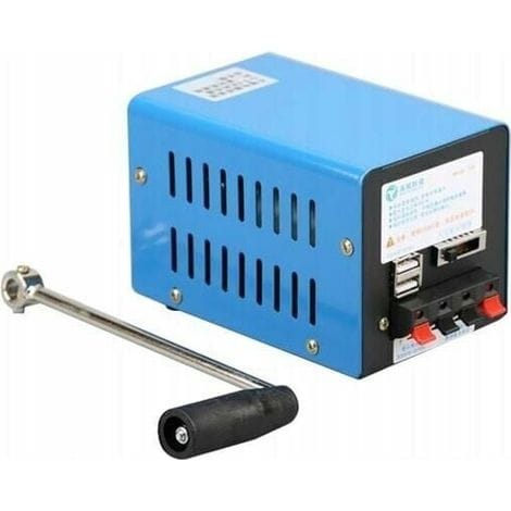 Handgenerator, Handbetriebenes Ladegerät, Handgenerator Mit Geringer Leistung, Ohne Energiespeicherfunktion, Farbe Zufällig