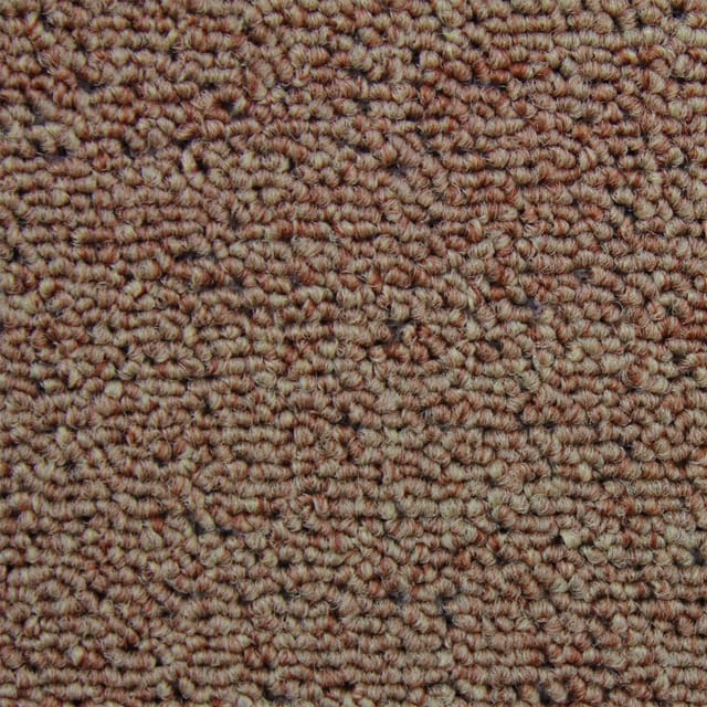 MonsterShop 40 Stück Teppichfliesen Bodenfliesen Teppich 50 x 50 cm für 10 m² Sandfarbend