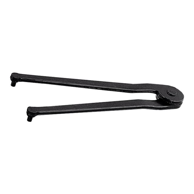 AMF - Stirnlochschlüssel 22-125x10mm verstellbar i.Brünierton angelassen