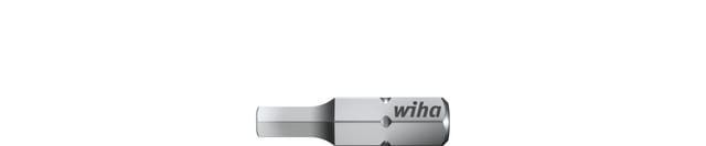 Wiha Bit Standard 25 mm Sechskant 1/4" C6,3 5,0 mm (01707)