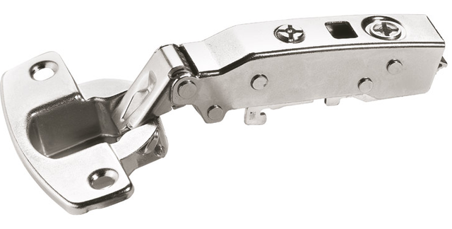 Hettich - Sensys 110°-Scharnier mit Dämpfung 8645i vernickelt, einl. 110°THS55FIX