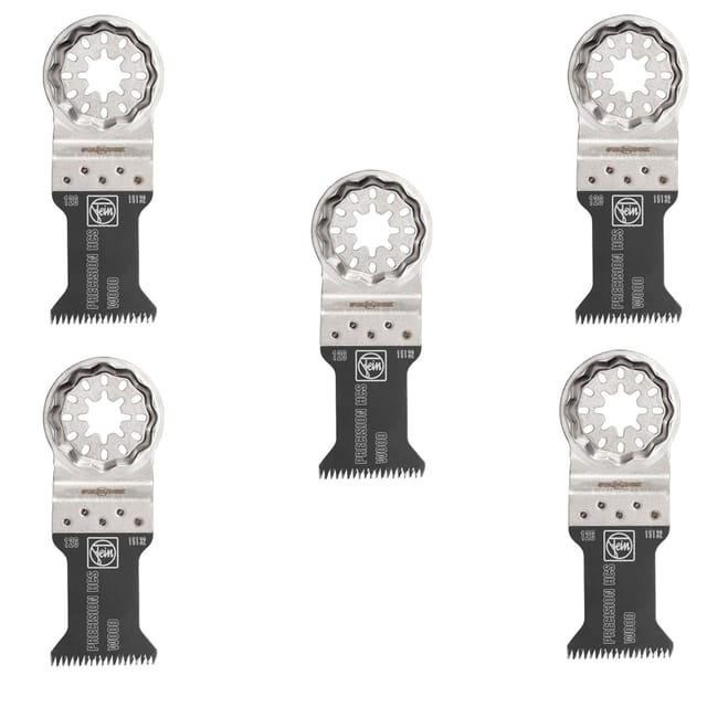 Fein - 5x E-Cut Precision Sägeblatt Starlock 35 mm - 63502126230