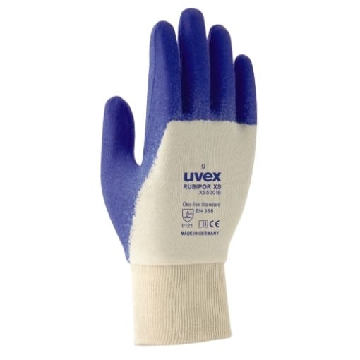 Uvex - 6031610 Schutzhandschuhe rubipor XS5001B 60316 Größe 10