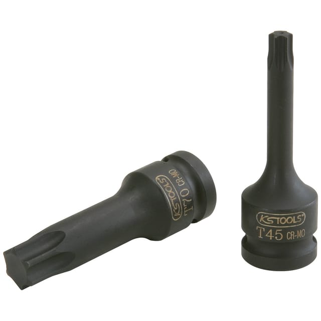 1/2' Kraft-Bit-Stecknuss Torx, lang, T70