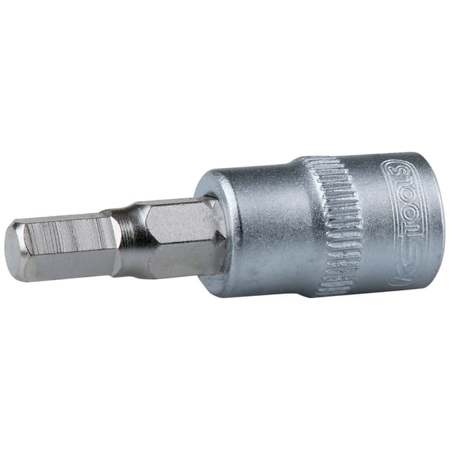 KS Tools 911.3864 3/8'' Bit-Stecknuss Innensechskant, 4mm