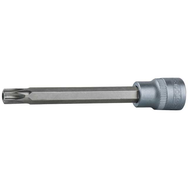 3/8' Bit-Stecknuss Torx mit Stirnlochbohrung, lang, TB27
