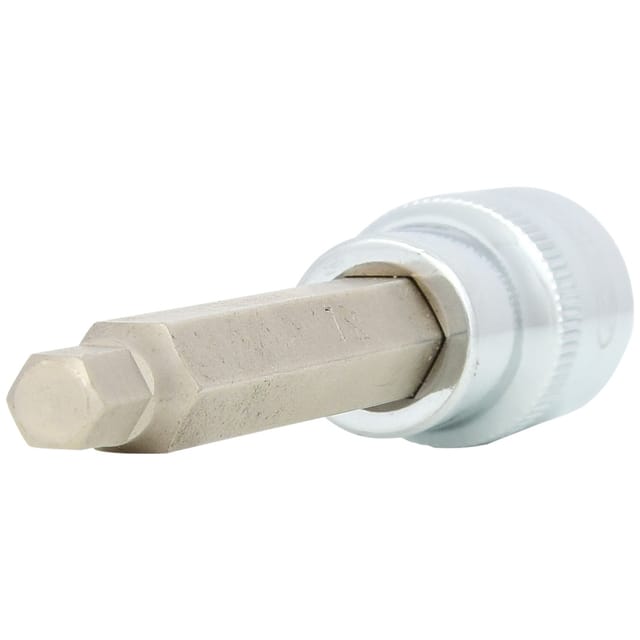 1/2' CHROMEplus Bit-Stecknuss Innensechskant, lang, 7mm