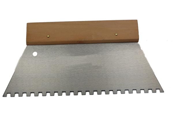 Zahnspachtel - 245 mm - zähne 6 x 6 mm