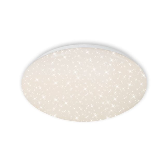 Briloner - led Deckenleuchte Dimmbar Fernbedienung Sternendekor cct 15W Metall
