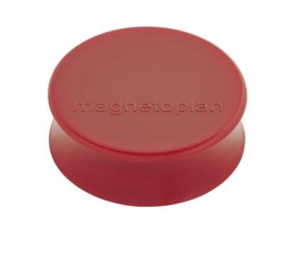 Magnetoplan - Magnet ® Ergo Large 34 x 12,5 mm (d. x h) 34mm 2kg Ferrit rot 10 St./Pack.
