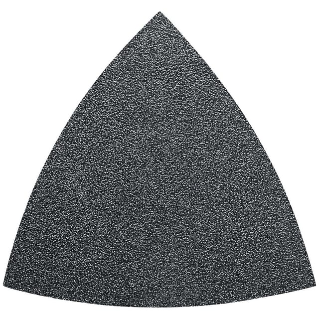 Schleifblatt Stein Dreieck Korn 320 50St. Kantenlänge 80 mm - Fein