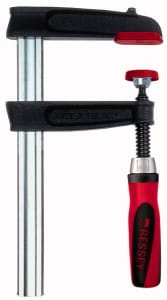 Temperguss-Schraubzwinge mit 2-Komponenten-Griff Bessey TPN30BE-2K Spann-Weite (max.):300 mm Auslad