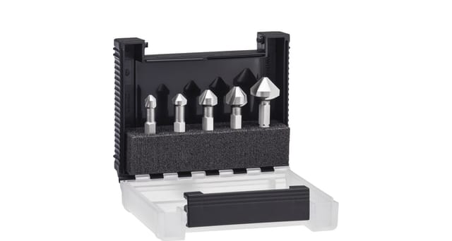 Kegelsenker-Bit Set 5-tlg. 1/4' in Box (28027) - Wiha