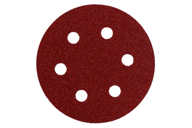 25 Haftschleifblätter, 80 mm, p 240, Serie professional, für Holz und Metall, für Exzenterschleifer (624057000) - Metabo