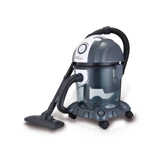 Mr bin g Bodenstaubsauger mit Wasserfilter – 1400 w, 15 l Kapazität, für Staub und Flüssigkeit, Energieklasse a