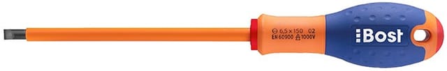 Bost - Schraubendreher Elektriker - Flachklinge Expert isoliert 1000V - 2,5 x 50 mm - 626000