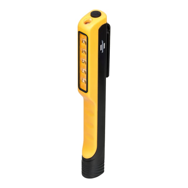 Brennenstuhl - led Handleuchte hl 100 mit Clip & Magnet batteriebetrieben Leuchte