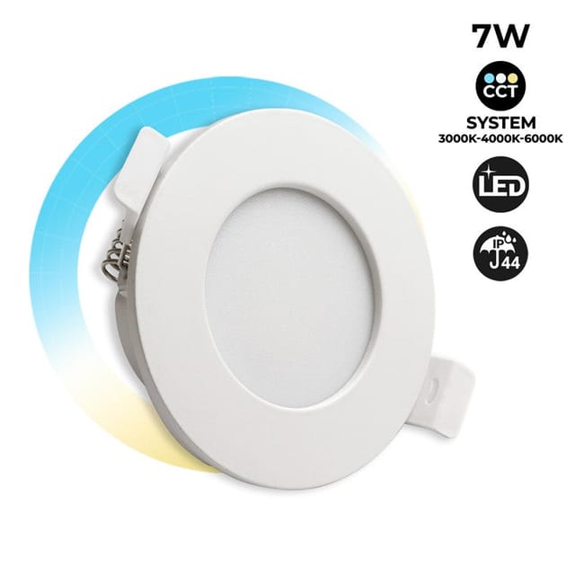 Led Einbaustrahler cct - 7W - IP44