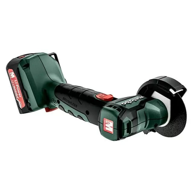 Metabo - Akku-Winkelschleifer PowerMaxx cc 12 bl 2x 2,0 Ah + Ladegerät im Koffer